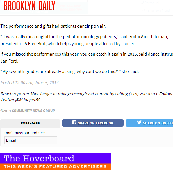 Brooklyn Daily features Godni